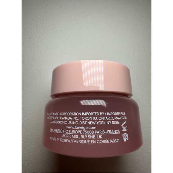 LANEIGE Bouncy & Firm Eye Brightening Sleeping Mask with Peony + Collagen Compl - Picture 2 of 4